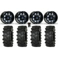 thumbnail image 1 of Fuel Lethal 15" Wheels Blue 32" Outlaw M/T Tires Polaris RZR XP 1000 / PRO XP / Ranger XP 900/1000, 1 of 4