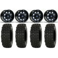 thumbnail image 1 of Fuel Lethal 15" Wheels Blue 32" XComp ATR Tires Can-Am Maverick X3 / Honda Pioneer 1000 / Talon, 1 of 4