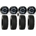 thumbnail image 1 of Fuel Lethal 15" Wheels Blue 33" ATX470 Tires Sportsman RZR Ranger, 1 of 4