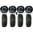 thumbnail image 1 of Fuel Lethal 15" Wheels Blue 33" RC500S Sticky Tires Sportsman RZR Ranger, 1 of 4