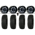 thumbnail image 1 of Fuel Lethal 15" Wheels Blue 35" Roctane ST Tires Sportsman RZR Ranger, 1 of 4
