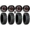 thumbnail image 1 of Fuel Lethal 15" Wheels Red 30" Versa Cross V3 Tires Can-Am Commander Maverick Renegade Outlander Defender, 1 of 4
