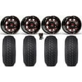 thumbnail image 1 of Fuel Lethal 15" Wheels Red 33" Regulator 2 Tires Kawasaki Mule Pro FXT, 1 of 4