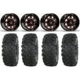thumbnail image 1 of Fuel Lethal 15" Wheels Red 33" Roctane T4 Tires Sportsman RZR Ranger, 1 of 4