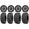 thumbnail image 1 of Fuel Lethal Black 14" Wheels 26" Bear Claw EVO Tires Polaris RZR XP 1000 / PRO XP / Ranger XP 900/1000, 1 of 4