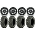 thumbnail image 1 of Fuel Lethal Black 14" Wheels 27" Mud Lite XTR Tires Sportsman RZR Ranger, 1 of 4