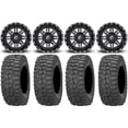 thumbnail image 1 of Fuel Lethal Black 14" Wheels 30" Rock-A-Billy Tires Polaris RZR XP 1000 / PRO XP / Ranger XP 900/1000, 1 of 4