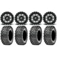thumbnail image 1 of Fuel Lethal Black 14" Wheels 32" Roxxzilla Tires Sportsman RZR Ranger, 1 of 4