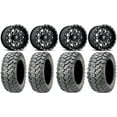 thumbnail image 1 of Fuel Lethal Black 15" Wheels 27" Ceros Tires Polaris RZR XP 1000 / PRO XP / Ranger XP 900/1000, 1 of 4