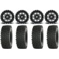thumbnail image 1 of Fuel Lethal Black 15" Wheels 32" BDC Tires Sportsman RZR Ranger, 1 of 4