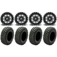 thumbnail image 1 of Fuel Lethal Black 15" Wheels 32" Crawler XG Tires Polaris RZR XP 1000 / PRO XP / Ranger XP 900/1000, 1 of 4