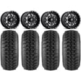 thumbnail image 1 of Fuel Lethal Black 15" Wheels 32" Desert Series Tires Can-Am Commander Maverick Renegade Outlander Defender, 1 of 4