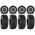 thumbnail image 1 of Fuel Lethal Black 15" Wheels 35" XC450 Tires Polaris RZR XP 1000 / PRO XP / Ranger XP 900/1000, 1 of 4