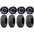 thumbnail image 1 of Fuel Lethal Blue 14" Wheels 26" Zilla Tires Sportsman RZR Ranger, 1 of 4