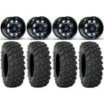 thumbnail image 1 of Fuel Lethal Blue 14" Wheels 28" XTR370 Tires Sportsman RZR Ranger, 1 of 4