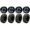 thumbnail image 1 of Fuel Lethal Blue 15" Wheels 30" Crawler XR Tires Kawasaki Mule Pro FXT, 1 of 4