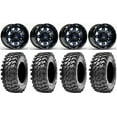 thumbnail image 1 of Fuel Lethal Blue 15" Wheels 30" Rampage Tires Can-Am Commander Maverick Renegade Outlander Defender, 1 of 4