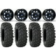 thumbnail image 1 of Fuel Lethal Blue 15" Wheels 35" XTR370 Tires Kawasaki Mule Pro FXT, 1 of 4