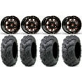 thumbnail image 1 of Fuel Lethal Orange 14" Wheels 26" Zilla Tires Sportsman 550 850 1000, 1 of 4