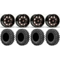 thumbnail image 1 of Fuel Lethal Orange 14" Wheels 27" MotoRavage Tires Sportsman RZR Ranger, 1 of 4