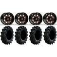 thumbnail image 1 of Fuel Lethal Orange 14" Wheels 28" Intimidator Tires Sportsman RZR Ranger, 1 of 4
