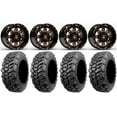 thumbnail image 1 of Fuel Lethal Orange 14" Wheels 28" Sniper 920 Tires Sportsman RZR Ranger, 1 of 4