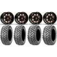 thumbnail image 1 of Fuel Lethal Orange 15" Wheels 27" Ceros Tires Polaris RZR XP 1000 / PRO XP / Ranger XP 900/1000, 1 of 4