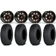 thumbnail image 1 of Fuel Lethal Orange 15" Wheels 33" Coyote Tires Sportsman RZR Ranger, 1 of 4