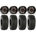 thumbnail image 1 of Fuel Lethal Orange 15" Wheels 33" XC450 Tires Polaris RZR XP 1000 / PRO XP / Ranger XP 900/1000, 1 of 4