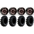 thumbnail image 1 of Fuel Lethal Red 14" Wheels 26.5" Intimidator Tires Sportsman RZR Ranger, 1 of 4