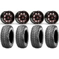 thumbnail image 1 of Fuel Lethal Red 14" Wheels 28" Liberty Tires Polaris RZR XP 1000 / PRO XP / Ranger XP 900/1000, 1 of 4
