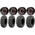 thumbnail image 1 of Fuel Lethal Red 14" Wheels 28" Mud Lite XL Tires Sportsman RZR Ranger, 1 of 4