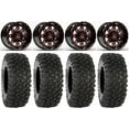 thumbnail image 1 of Fuel Lethal Red 14" Wheels 28" XC450 Tires Polaris RZR XP 1000 / PRO XP / Ranger XP 900/1000, 1 of 4