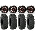 thumbnail image 1 of Fuel Lethal Red 14" Wheels 28" XTR370 Tires Kawasaki Mule Pro FXT, 1 of 4
