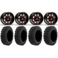 thumbnail image 1 of Fuel Lethal Red 14" Wheels 29" Dual Threat Tires Polaris RZR XP 1000 / PRO XP / Ranger XP 900/1000, 1 of 5