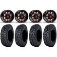 thumbnail image 1 of Fuel Lethal Red 14" Wheels 30" Klever X/T Tires Sportsman RZR Ranger, 1 of 4