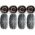 thumbnail image 1 of Fuel Lethal Red 14" Wheels 30" MotoClaw Tires Polaris RZR XP 1000 / PRO XP / Ranger XP 900/1000, 1 of 4