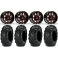 thumbnail image 1 of Fuel Lethal Red 14" Wheels 30" Mud Lite II Tires Polaris RZR XP 1000 / PRO XP / Ranger XP 900/1000, 1 of 4