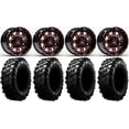 thumbnail image 1 of Fuel Lethal Red 14" Wheels 32" Carnivore Tires Polaris RZR XP 1000 / PRO XP / Ranger XP 900/1000, 1 of 4