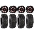 thumbnail image 1 of Fuel Lethal Red 14" Wheels 32" XC450 Tires Sportsman RZR Ranger, 1 of 4