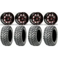 thumbnail image 1 of Fuel Lethal Red 15" Wheels 27" Ceros Tires Sportsman RZR Ranger, 1 of 4