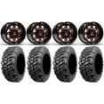 thumbnail image 1 of Fuel Lethal Red 15" Wheels 28" Sniper 920 Tires Sportsman RZR Ranger, 1 of 4