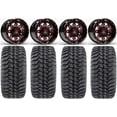 thumbnail image 1 of Fuel Lethal Red 15" Wheels 30" Regulator Tires Can-Am Maverick X3 / Honda Pioneer 1000 / Talon, 1 of 4
