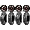 thumbnail image 1 of Fuel Lethal Red 15" Wheels 32" RAZR XT Tires Kawasaki Mule Pro FXT, 1 of 4