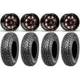 thumbnail image 1 of Fuel Lethal Red 15" Wheels 33" RAZR XT Tires Sportsman RZR Ranger, 1 of 4