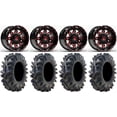 thumbnail image 1 of Fuel Lethal Red 15" Wheels 34" Terminator Tires Sportsman RZR Ranger, 1 of 4