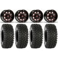 thumbnail image 1 of Fuel Lethal Red 15" Wheels 35" XC450 Tires Can-Am Commander Maverick Renegade Outlander Defender, 1 of 4