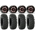 thumbnail image 1 of Fuel Lethal Red 15" Wheels 35" XTR370 Tires Sportsman RZR Ranger, 1 of 4