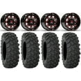 thumbnail image 1 of Fuel Lethal Red 15" Wheels 37" XTR370 Tires Kawasaki Mule Pro FXT, 1 of 4