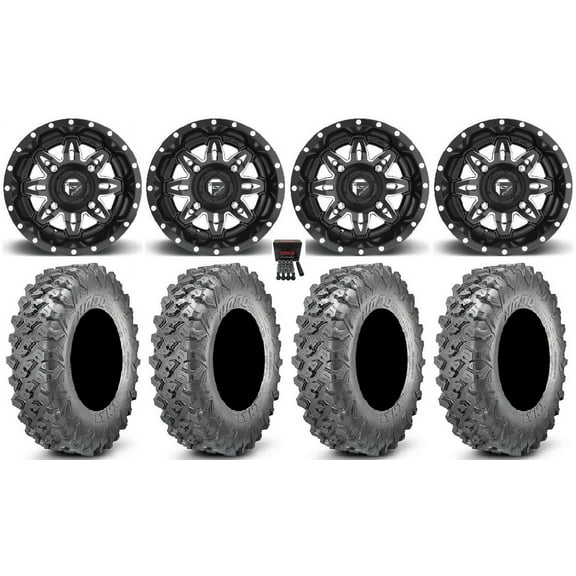 Fuel Lethal Wheels Black 32" Lynx SXS Tires Polaris RZR XP 1000 / PRO XP / Ranger XP 900/1000